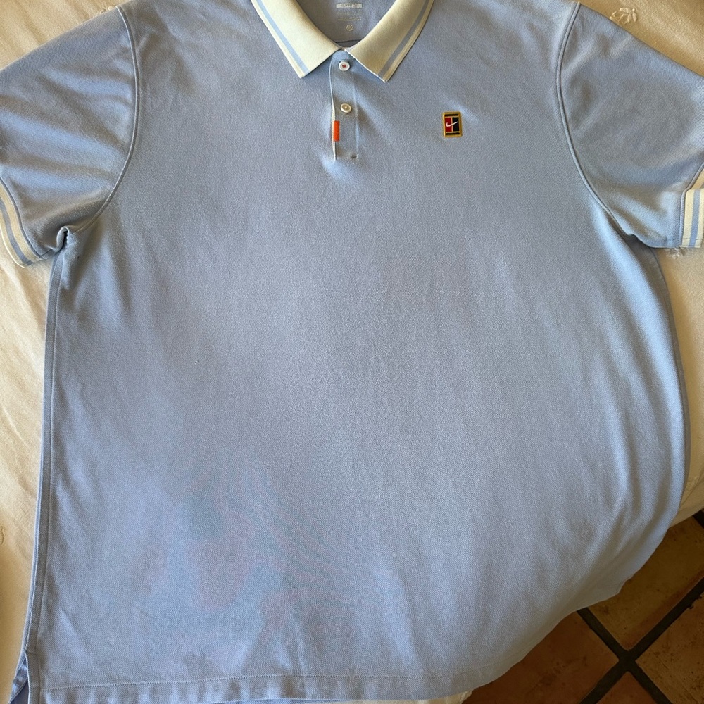 Nike Light Blue Polo Shirt
